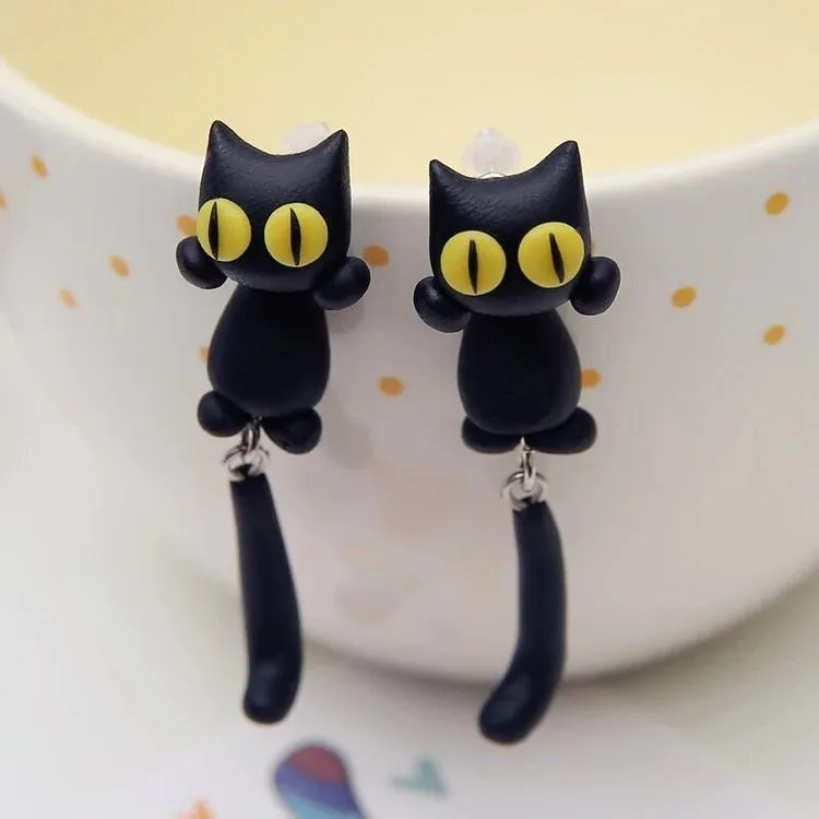 Unique Cat Earrings
