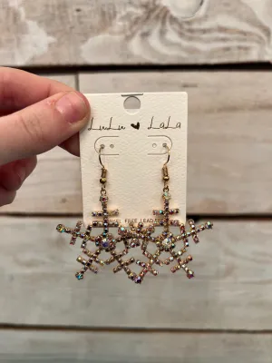 Unique Snowflake Earrings