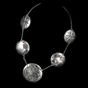Vogt Silversmiths The HARPER Concho Necklace
