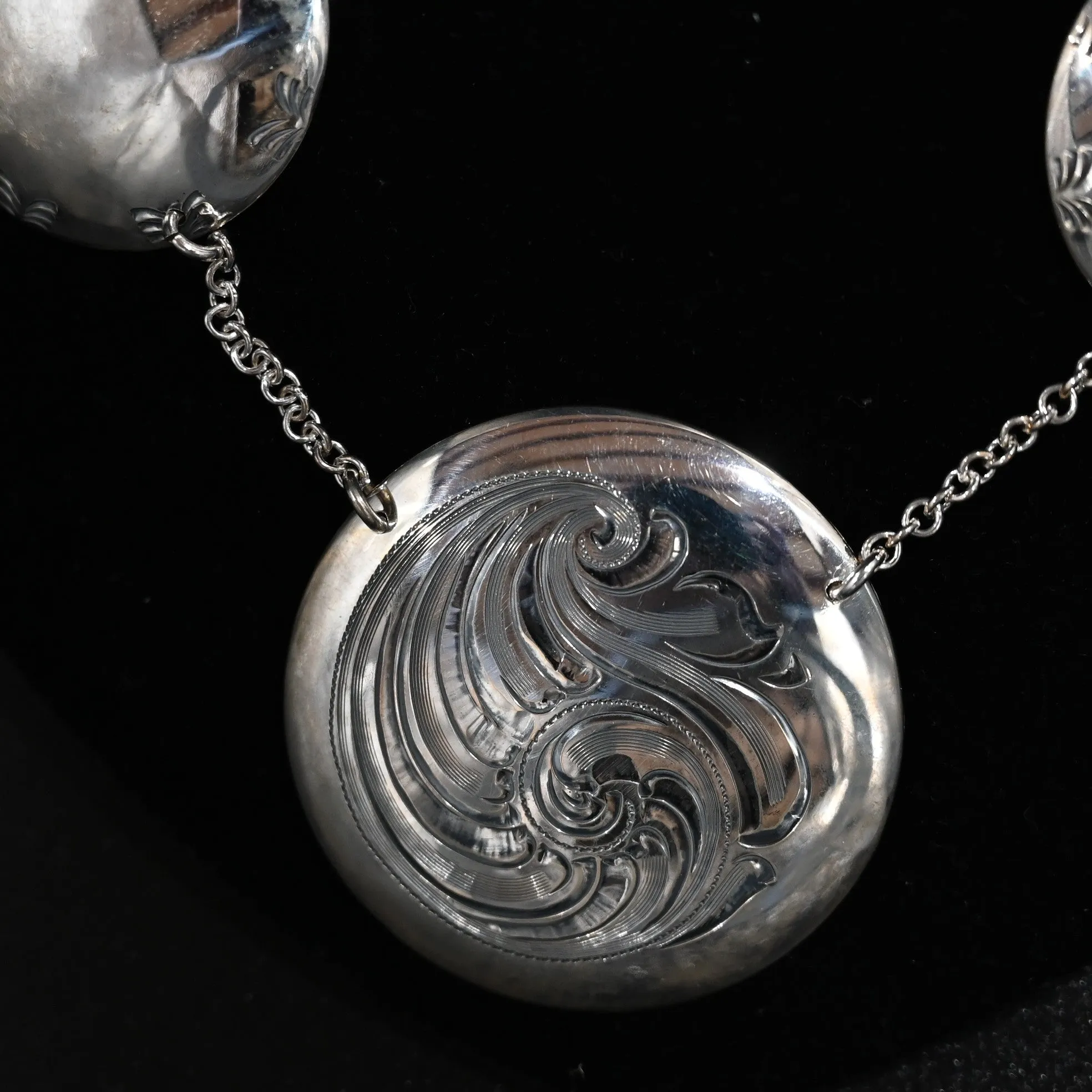 Vogt Silversmiths The HARPER Concho Necklace