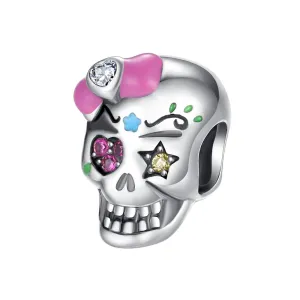 Woman Skull Charm