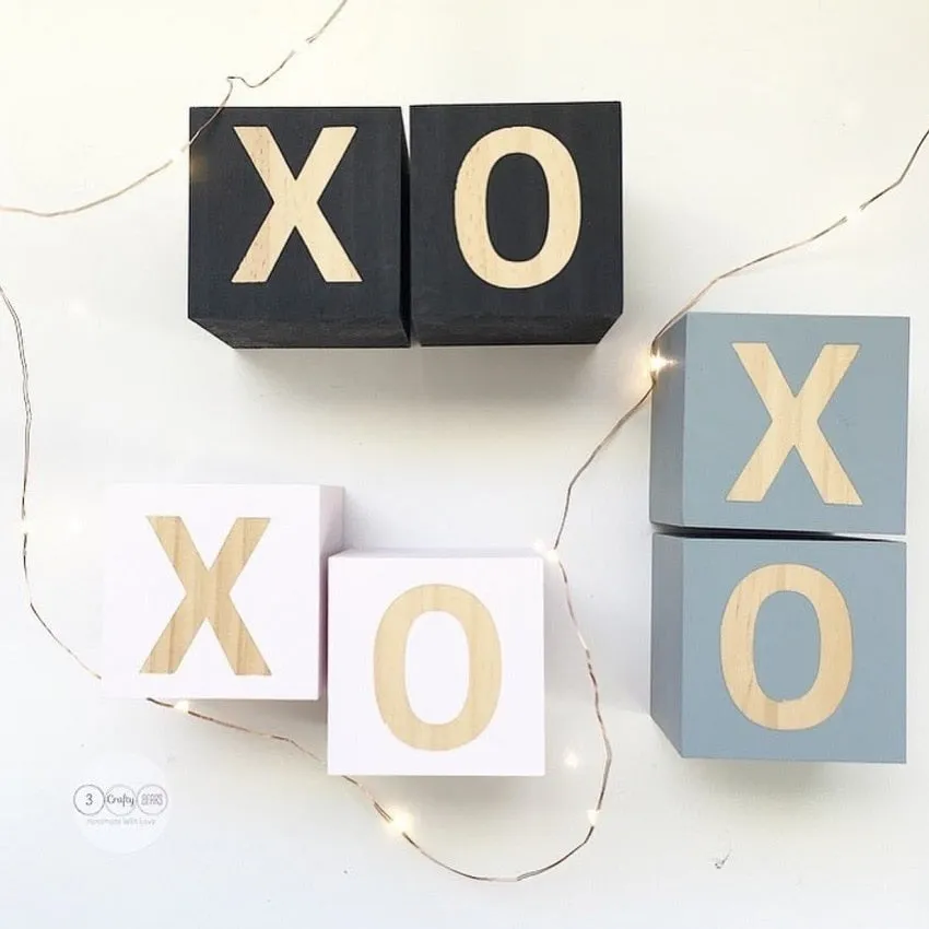 Wooden Alphabet Letters