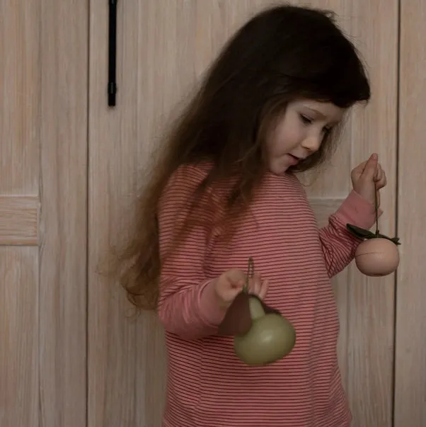 Wooden Magnetic Pear & Little Friend